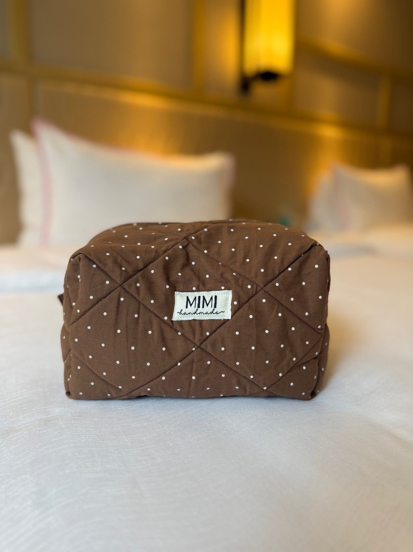 Mocha Boxy Pouch