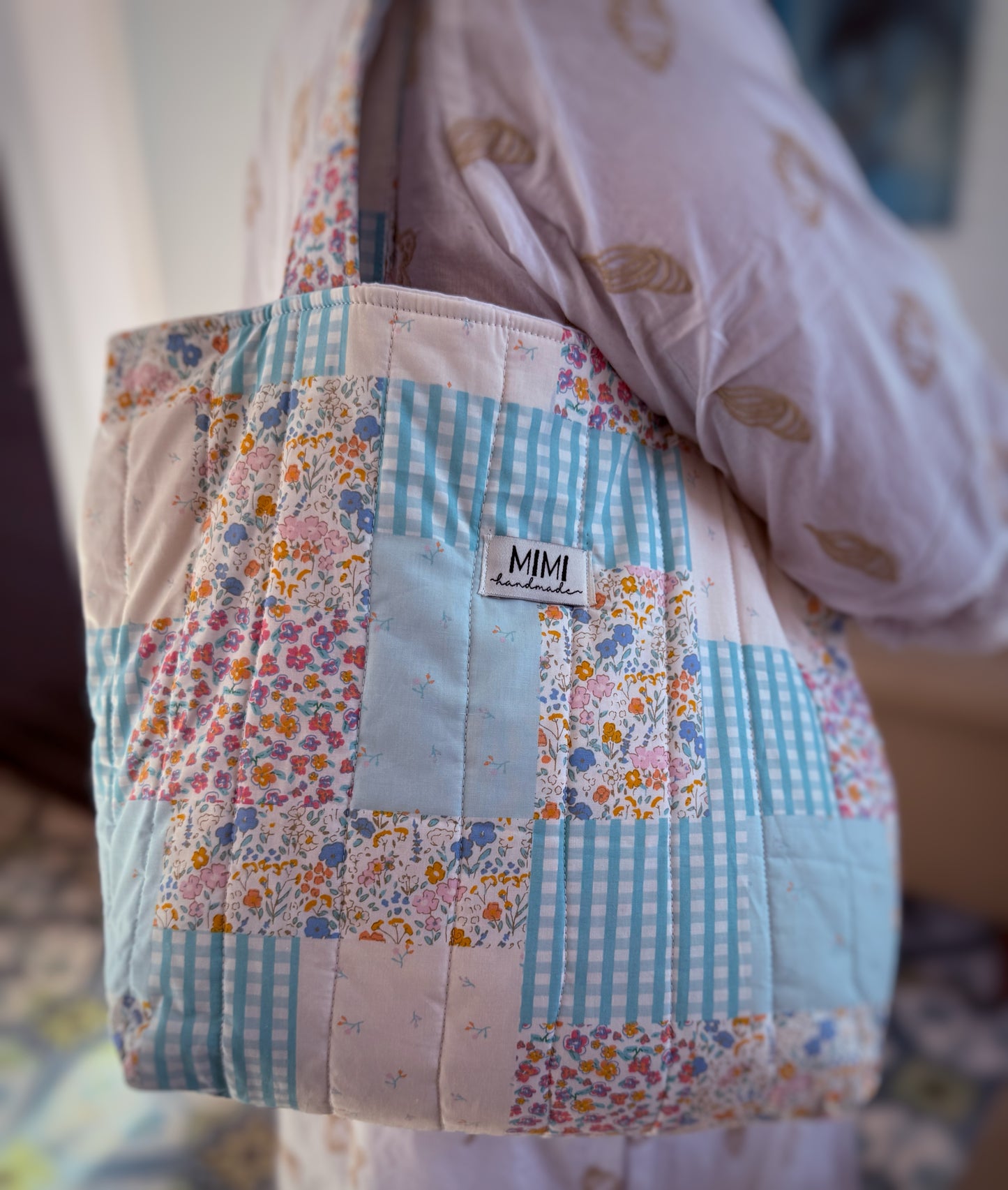 Pastel Patch Tote