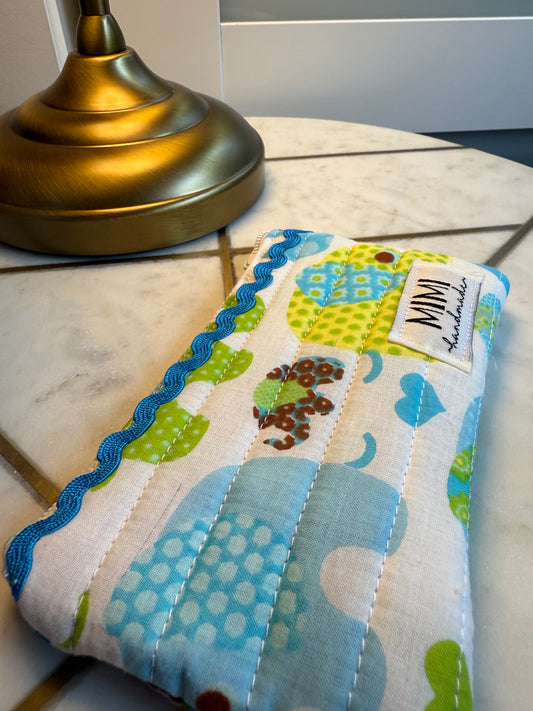 Elephant Bliss Glasses Pouch