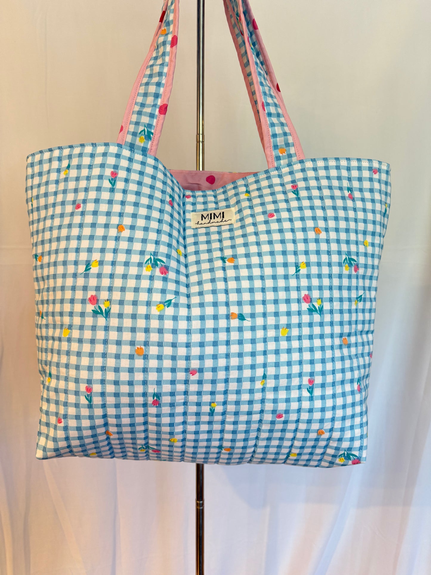 The Daisy Check Tote