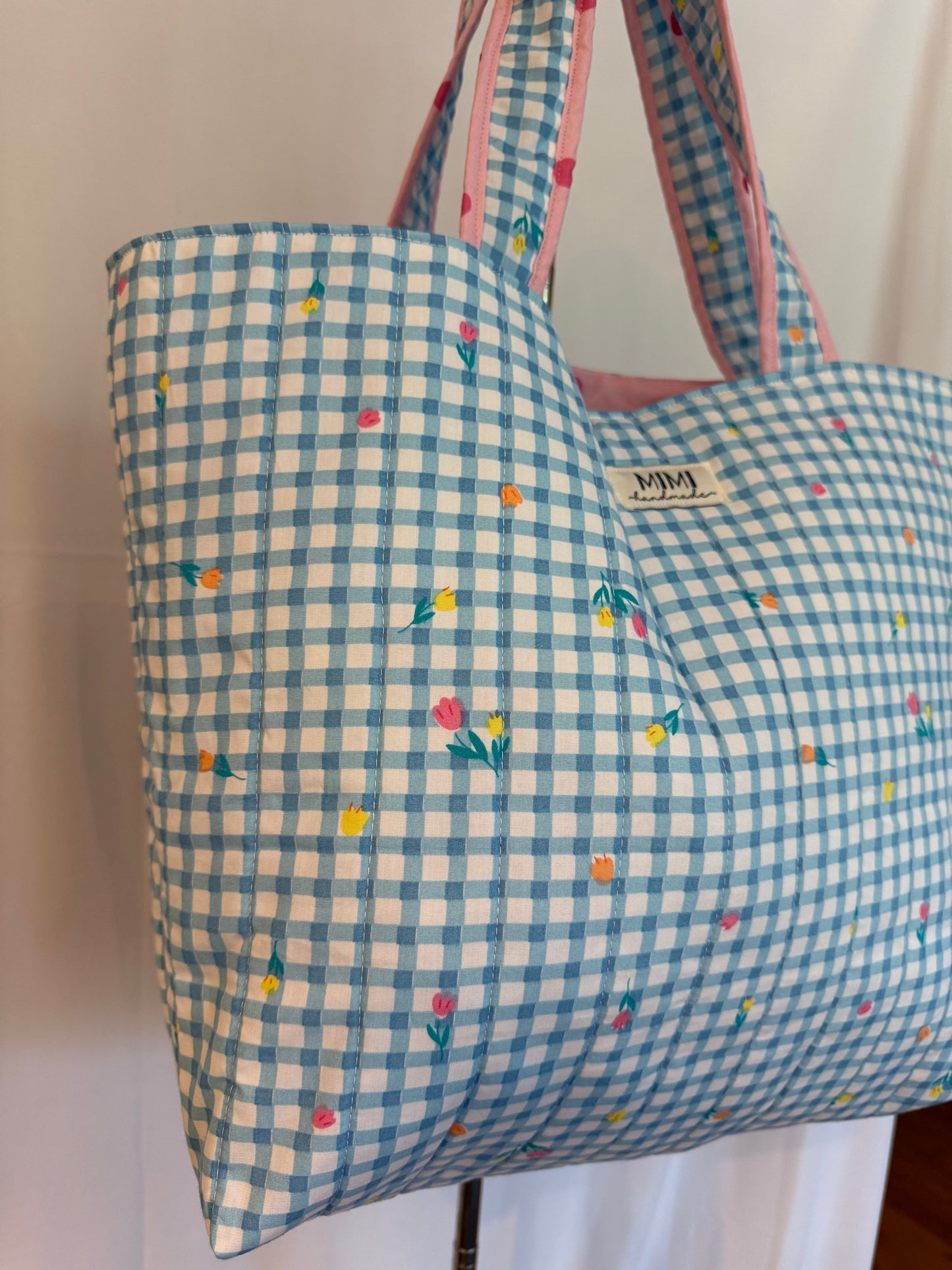 The Daisy Check Tote