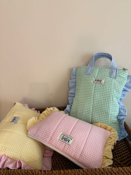 Mint Bluebell Ipad Sleeve