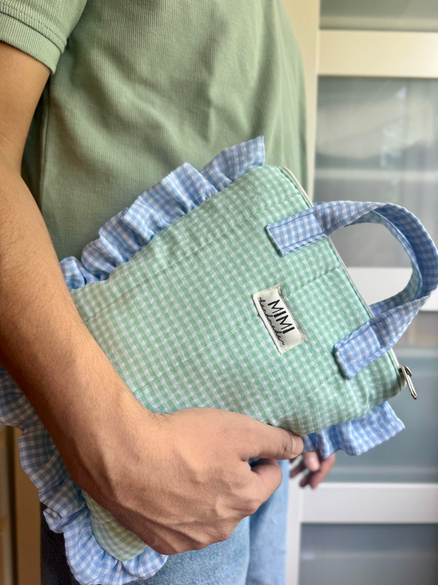 Mint Bluebell Ipad Sleeve