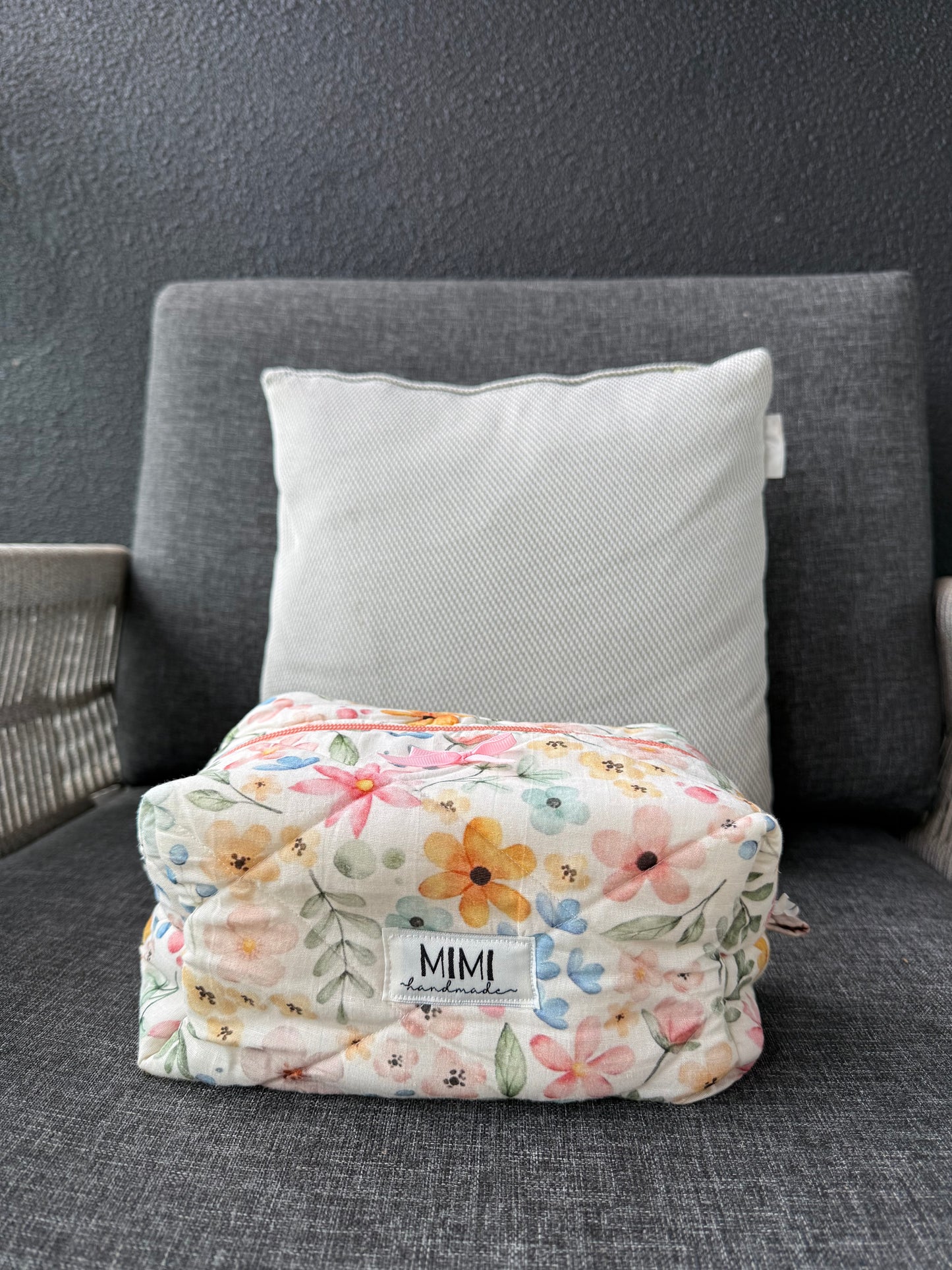 Peach Boxy Bag