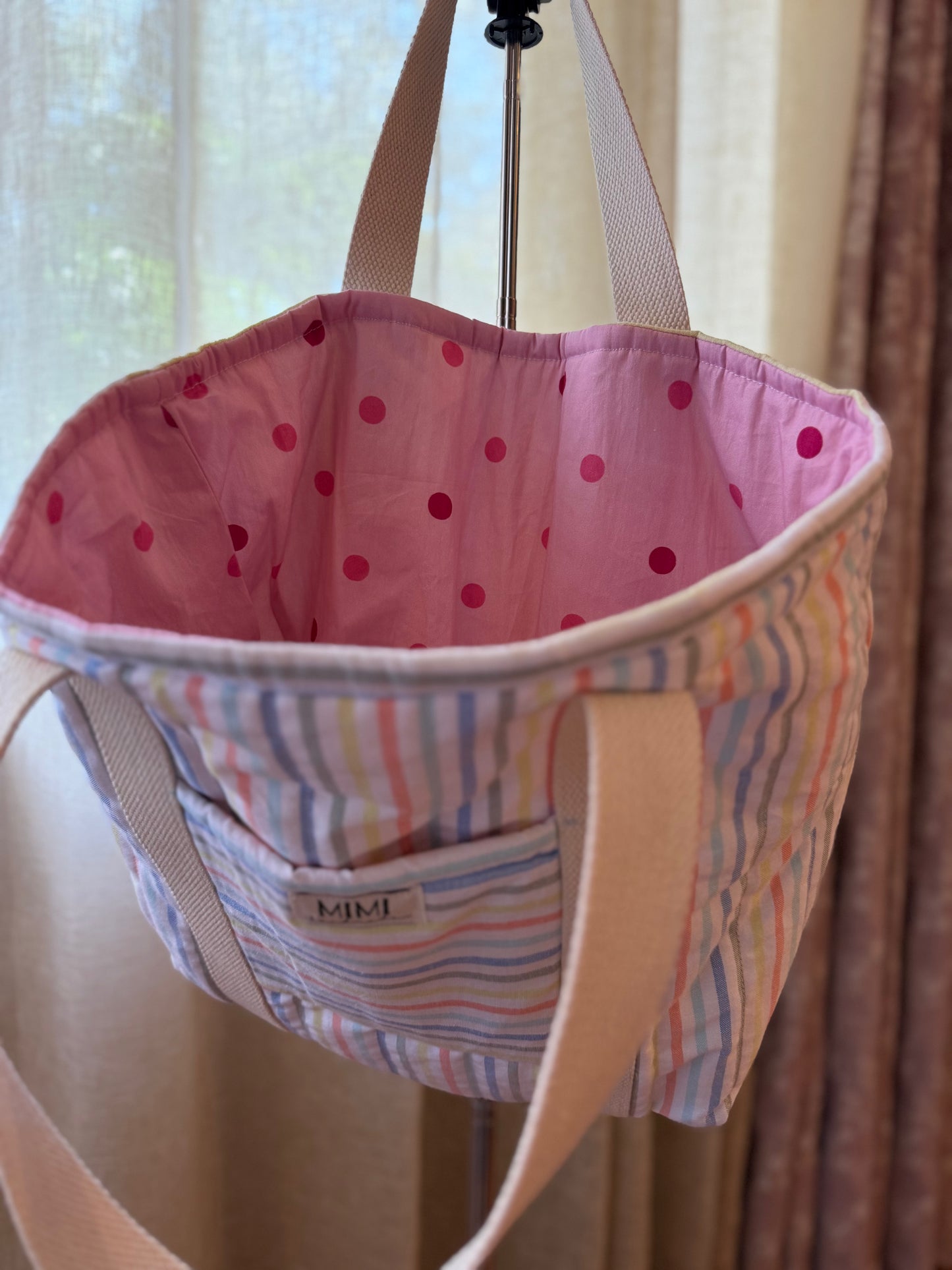 The Candy Stripe Tote